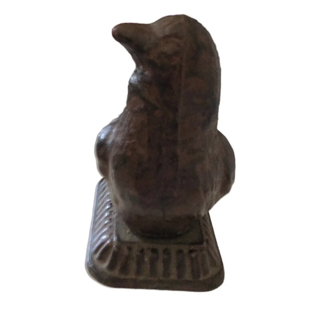 Antique Cast Iron Bird Door Stop Stay Figural Decor Pigeon Dove Bookend Target